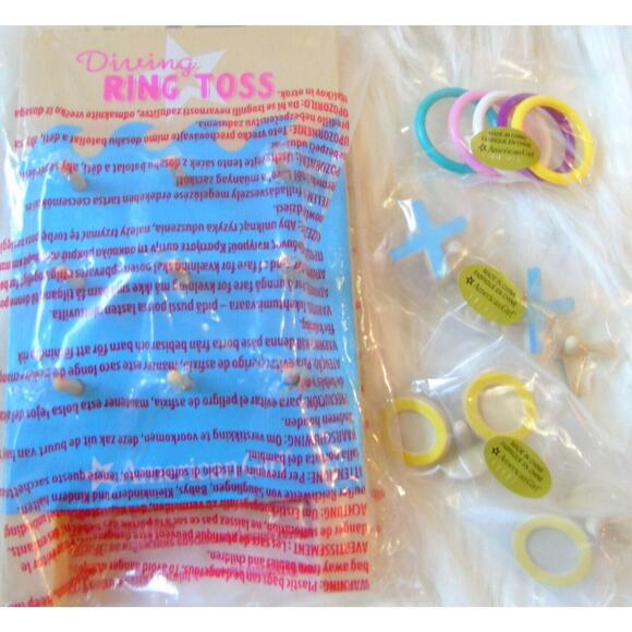 NEW 12pc American Girl Doll 2 in 1 TIC TAC TOE & RING TOSS GAMES Toy Accessories - Picture 5 of 10